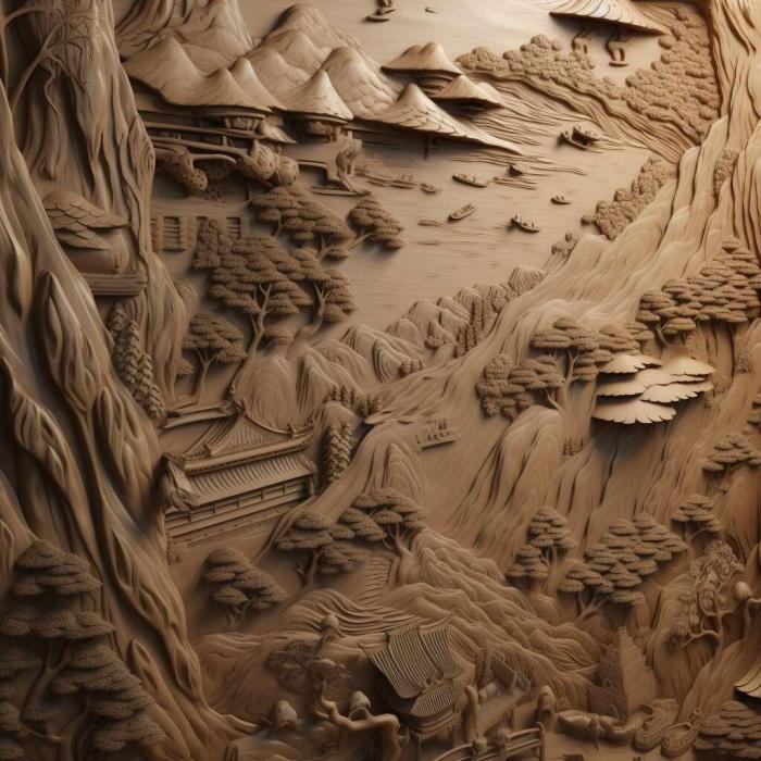 نموذج ثلاثي الأبعاد لآلة CNC 3D Art 